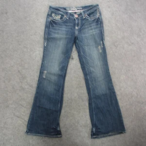 Vanity Jeans Women's 29x33 Blue Medium Wash Dakota Flare Jeans - Picture 1 of 13