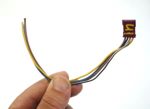11-16 bmw 535i 528i 550i INTERIOR luz trasera cableado arnés conector coleta OEM - Imagen 1 de 12