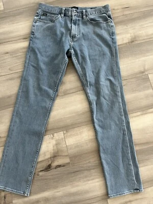 RCVA Daggers Denim Blue Jeans Size 30 X 30 Medium Blue Wash Stretch Straight Leg - Image 1 of 4