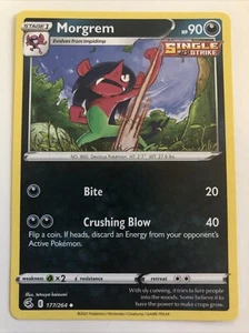 Pokémon TCG Fusion Strike Morgrem 177/264 NM - Picture 1 of 2