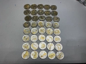 1999-2006 Statehood Quarters Enhanced Finish w/24kt gold highlights,free ship!! - Picture 1 of 9