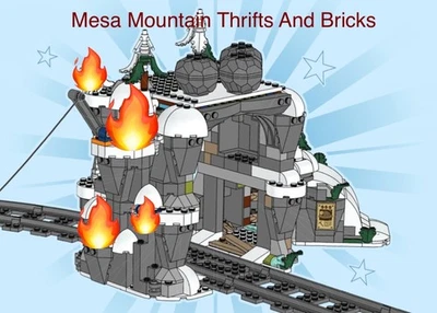 LEGO® City 60470 Arctic Explorer Train Mountain Train Tunnel Only! Snowy NEW! - Image 1 of 4