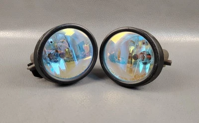 HONDA Stanley P3879 Left Right Genuine Blue Lens Bumper Fog Lights Oem JDM - Image 1 of 4