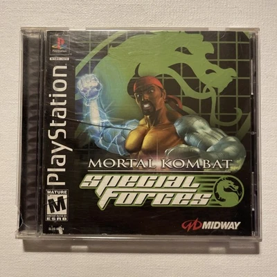 Mortal Kombat Special Forces (Sony PlayStation 1, 1999) PS1 COMPLETO CON MANUAL + Foto 1 de 4