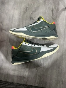 Nike Kobe 5 V Protro EYBL Green Basketball Shoes Men’s 9 Kobe’s Great Condition - Picture 1 of 8