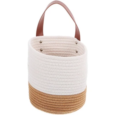  Blumen Übertopf Hängekorb Wand Hängende Blumentöpfe Wandhänge Blumenkorb - Bild 1 von 4