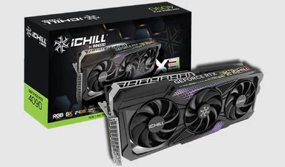 INNO3D GEFORCE RTX 4090 D 24GB Super ICE Dragon GPU Gaming Graphics card - Image 1 of 3