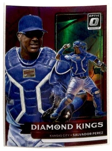 2022 Donruss Optic Diamond Kings Red Prizm Salvador Perez Kansas City Royals #9 - Bild 1 von 2