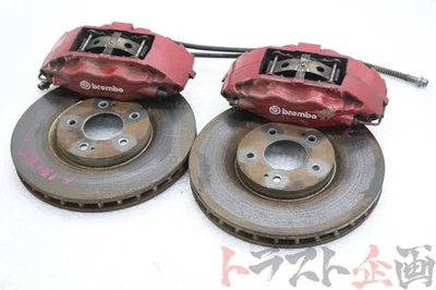 MITSUBISHI Lancer Evolution IX CT9A Genuine Brembo Front Caliper Rotor Set - Image 1 of 4
