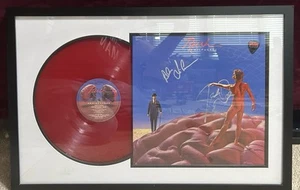 Rush Signed Hemispheres LP Alex Lifeson And Geddy Lee Autographed. - Picture 1 of 3