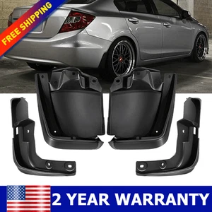 Car Auto Splash Guards For Honda Civic 12-15 Guards Mud Flaps Mud Guards Replace - Picture 1 of 13