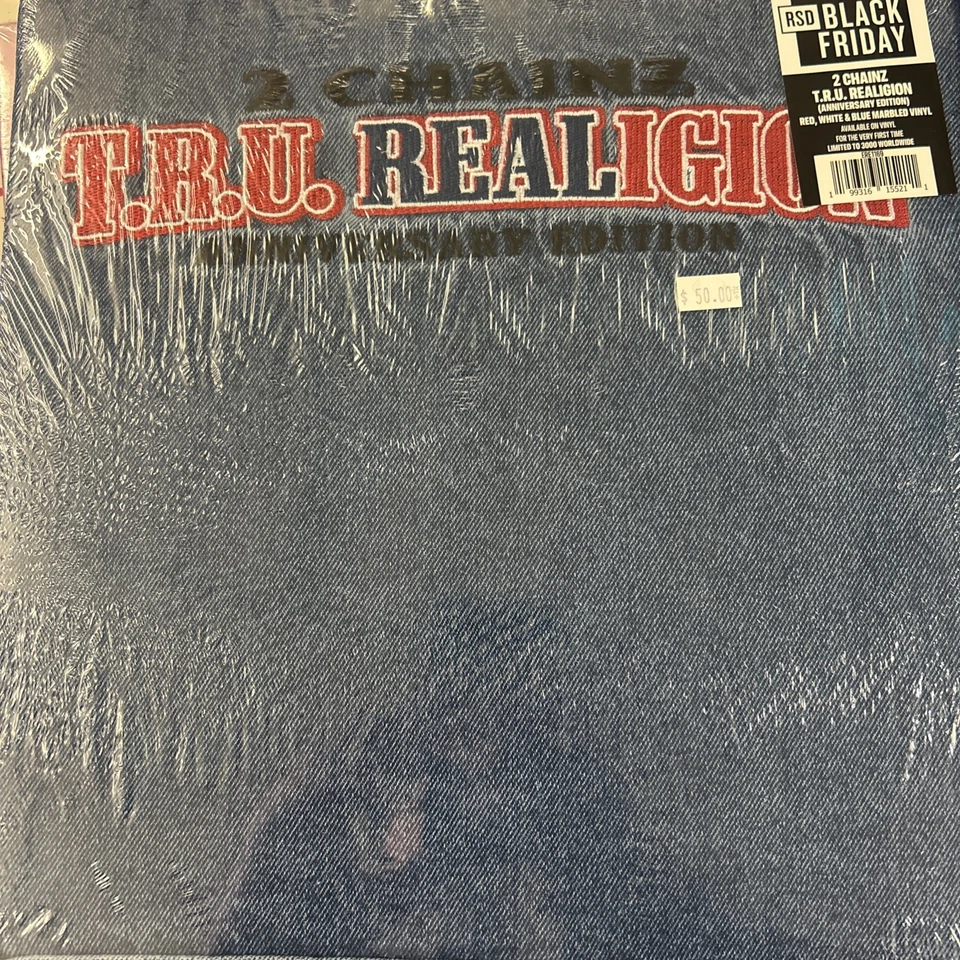 2 Chainz Tru Realigion Lp RSD ‘25 Limited Jean Record Jacket Limited Color Vinyl - Image 1 of 1