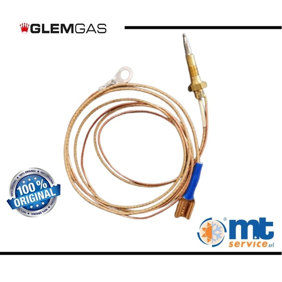 GLEMGAS TERMOCOPPIA ORIGINALE GLEM GAS IN/FAST.BR/SBF L.900 (BIFILARE)