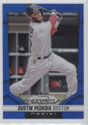 2014 Panini Prizm Blue Mojo Prizm /75 Dustin Pedroia #69 - Image 1 of 2