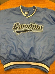 Vintage Starter Herren North Carolina Tar Heels Pullover Jacke Größe Large - Bild 1 von 8