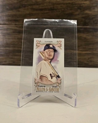 2021 Topps Allen & Ginter #223 Kyle Tucket Mini A&G Back Astros - Image 1 of 2