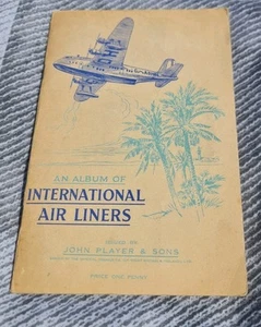 An Album of International Air Liners, Players cigarette card album, complete set - Picture 1 of 11