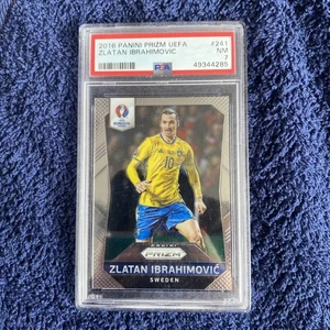 Zlatan Ibrahimovic Rookie 2016 Prizm Panini #241 PSA 7  Sweden Euros, Milan, PSG - Picture 1 of 3