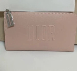 Christian Dior Novelty PINK clutch Pouch vanity charm logo tag inside gift JAPAN - Picture 1 of 4