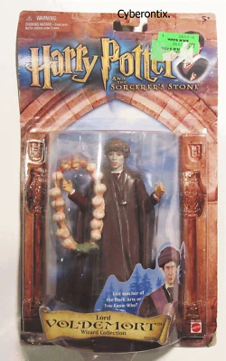 Figura de acción Harry Potter Lord Voldemort 2002 nueva con COLLAR AJO Mattel Foto 1 de 2
