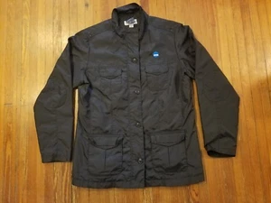 Port Authority NCAA Nylon Button Up Black Jacket Women's Size XL - Picture 1 of 3