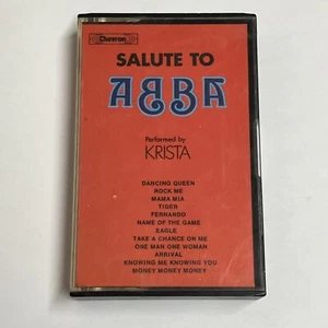 Krista Performs - Salute To ABBA - 1979 UK Chevron Cassette Compilation CHV085 - Picture 1 of 4