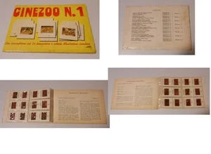 ALBUM CINEZOO N.1 COMPLETO ED. DIDATTICHE DI AUDIOVISIVI - Imagen 1 de 1