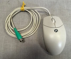 Vintage GATEWAY COMPUTER Logitech M-S69 PS/2 Wired Mouse -Mechanical Ball WORKS! - Picture 1 of 6