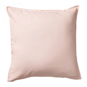 IKEA GURLI CUSHION COVERS SET OF 2 100% COTTON LIGHT PINK 20"x20" - Picture 1 of 4