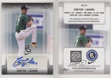 2017 Leaf Perfect Game National Showcase Black /50 Carter Lohman #BA-CL2 Auto