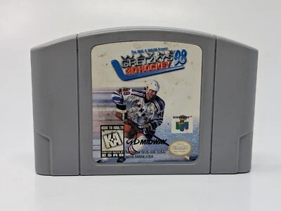 Wayne Gretzky's 3D Hockey '98 (Nintendo 64)  N64 - Cart Only - Image 1 of 2