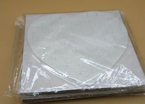 Set of 9 Heart Shaped Blank Jigsaw Puzzles to Draw On, Crafts, 60 Pieces Each - Picture 1 of 2