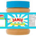 Personalised Skippy Peanut Butter Label 340g Jar  - Party - Birthday - Xmas