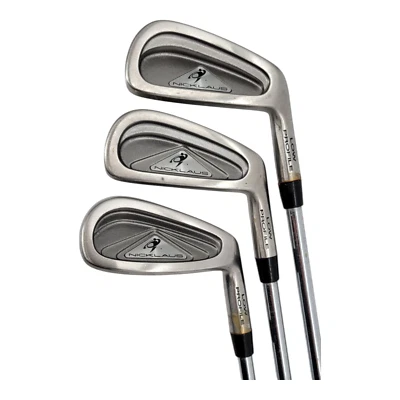 Nicklaus AirMax Low Profile Iron Set 4 5 8 Iron Set Steel Shaft Chamois Grip - Image 1 of 4
