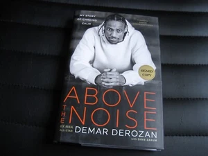 DEMAR DEROZAN SIGNED - ABOVE THE NOISE - LIMITED FIRST EDITION NBA KINGS TROJANS - Picture 1 of 9