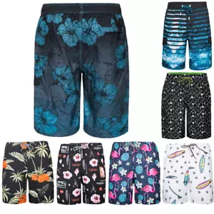 Costume da bagno uomo adolescente BG Beach Wear bagno sole surf asciugatura rapida pantaloncini da tavola spandex - Foto 1 di 66