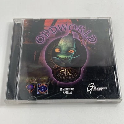 Oddworld Abe's Oddysee 1997 PC CD-ROM Computer Game Complete With Manual - Image 1 of 4