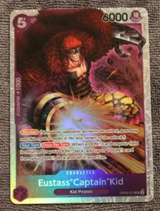 Eustass Captain Kid SR OP05-074 One Piece Awakening of the New Era NM - Picture 1 of 2