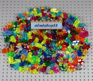LEGO - Assorted Lot Crystals Rock Jewels Gems Treasure Facet Diamond Minifigure 