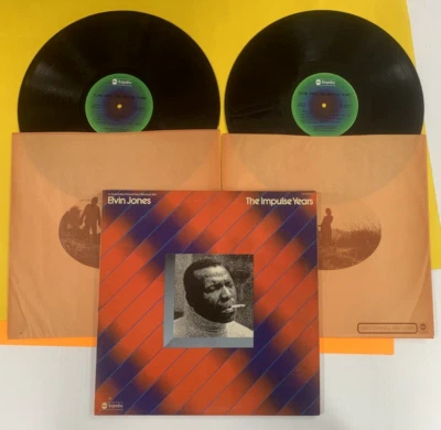 ELVIN JONES The Impulse Years (1974) 2LP *EXCELLENT VINYL* ML 1088 - Image 1 of 4