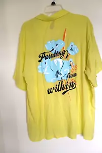 Zara Camicia Uomo Tg XL Relaxed Fit Hawaiana Bottoni Fish Camp Viscosa NUOVA - Foto 1 di 4