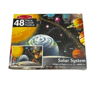 Solar System Floor Puzzle 48 Pieces Kids Family Gift Melissa & Doug New Sealed - Picture 1 of 6