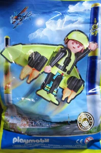 Playmobil Figuren | Stuntman mit Flügelrucksack neu & im Polybag - Picture 1 of 1