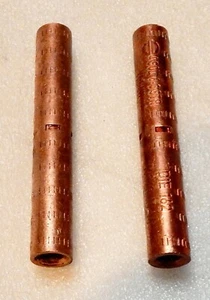 Burndy YDS4W Hysplice 2ea manga de tensión completa 6 conductor sólido tamaño 2-5/8” 291L - Imagen 1 de 4