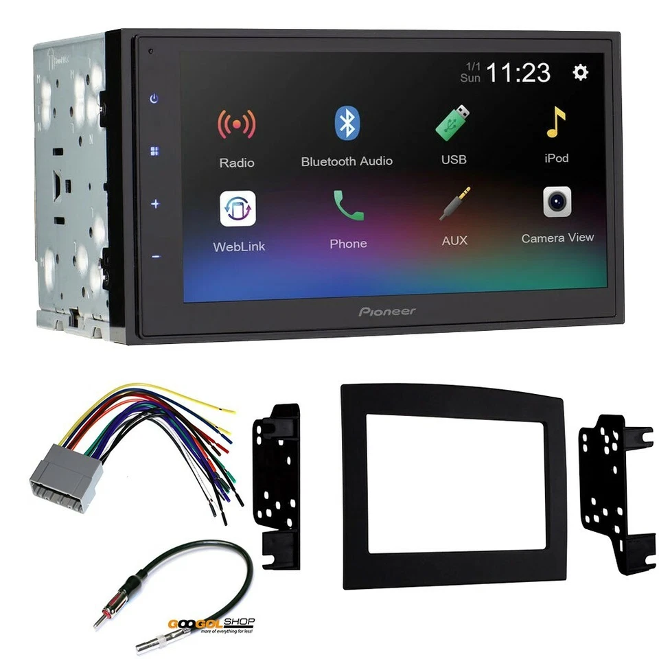 Pioneer 6,8 дюйма медиаресивер автомобильный стерео радио комплект для 2006 - 2008 Dodge RAM 1500 - Изображение 1 из 3