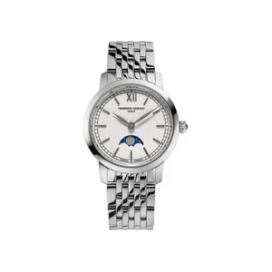 Frederique Constant Damenuhr CLASSICS SLIMLINE LADIES MOONPHASE FC-206SW1S6B - Bild 1 von 3