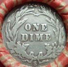 Mixed Wheat & Indian Cent Roll San Francisco S-Mint Barber Dime & Indian Head si