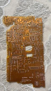Circuito principale nudo per lettore cassette stereo Panasonic modello n. RQ-R1 - Foto 1 di 2