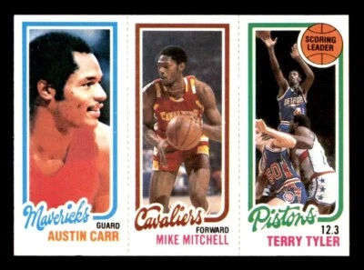1980 Topps Basketball #34 Carr Mitchell Tyler NM/MT *e22 - Image 1 of 2