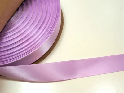 Light Orchid Purple Double-Face Satin Ribbon 7/8 inch wide x 10 yards Offray B7 - Image 1 of 4